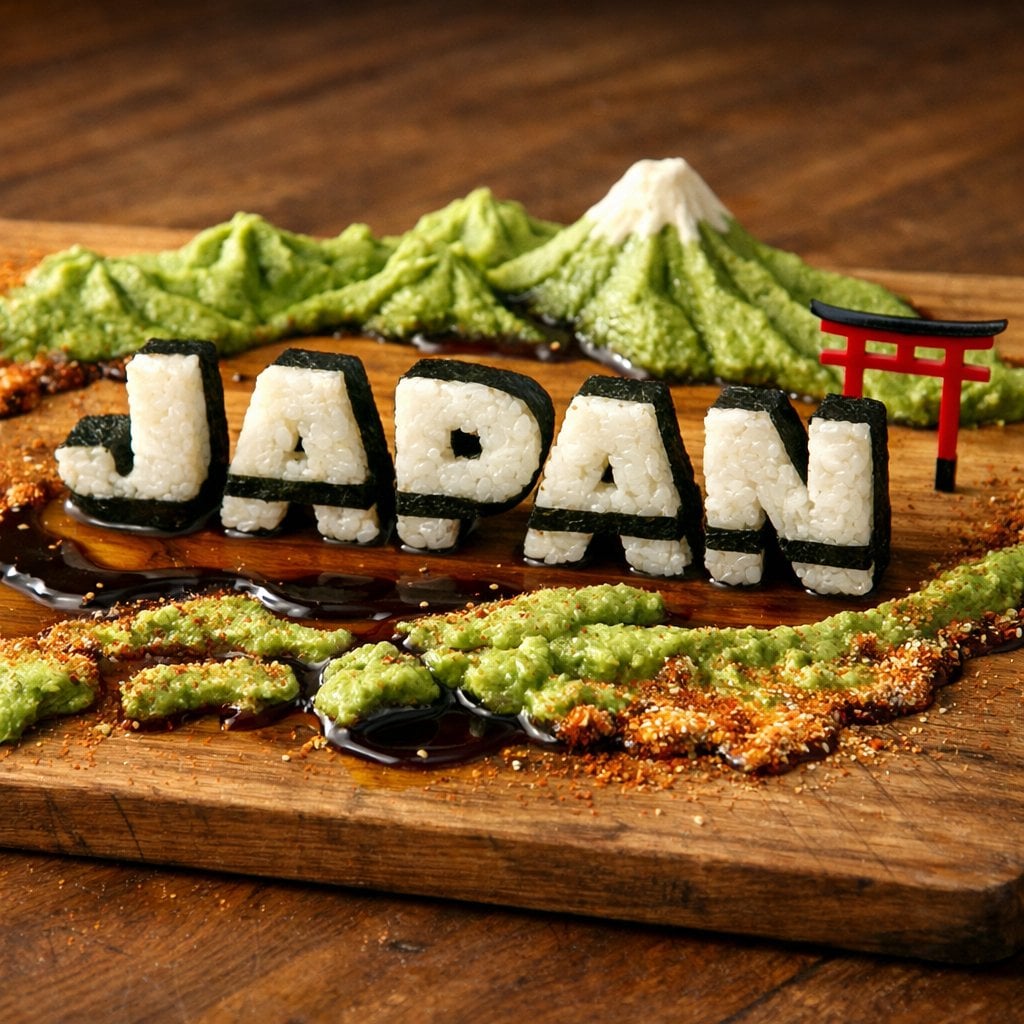Edible Japan Charcuterie Board Sculpture — image 2