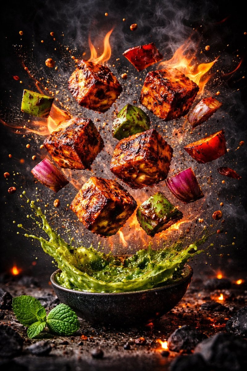 Explosive Food Photography with Dynamic Splash