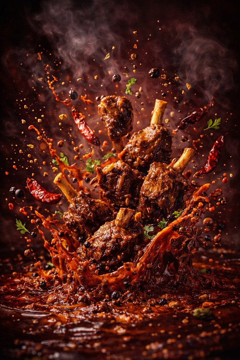 Explosive Food Photography with Dynamic Splash — image 2