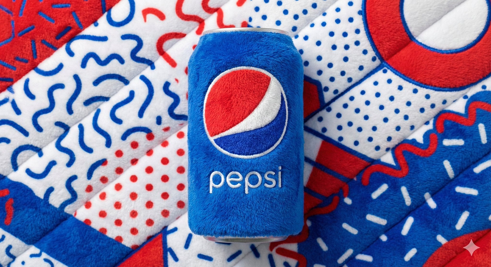 Plush Fabric Beverage Can Product Shot — image 2