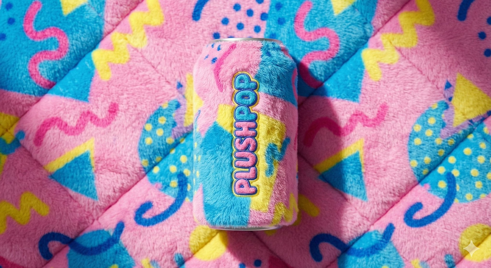 Plush Fabric Beverage Can Product Shot — image 4