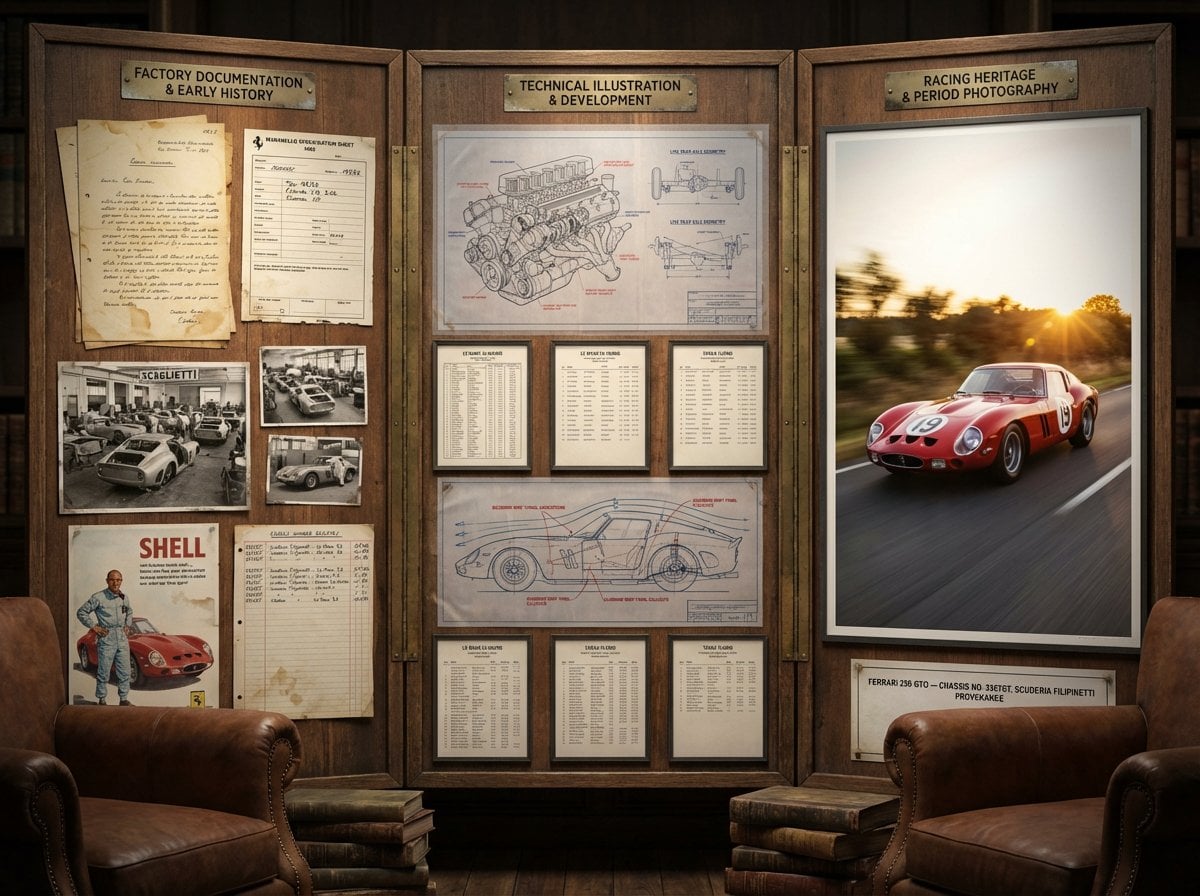 Classic Car Documentation Board for Vehicle Model — image 4