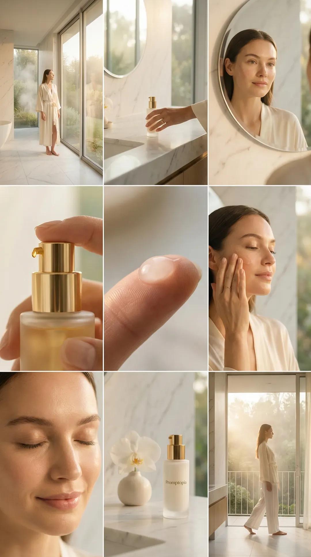 Woman's Skincare Routine
