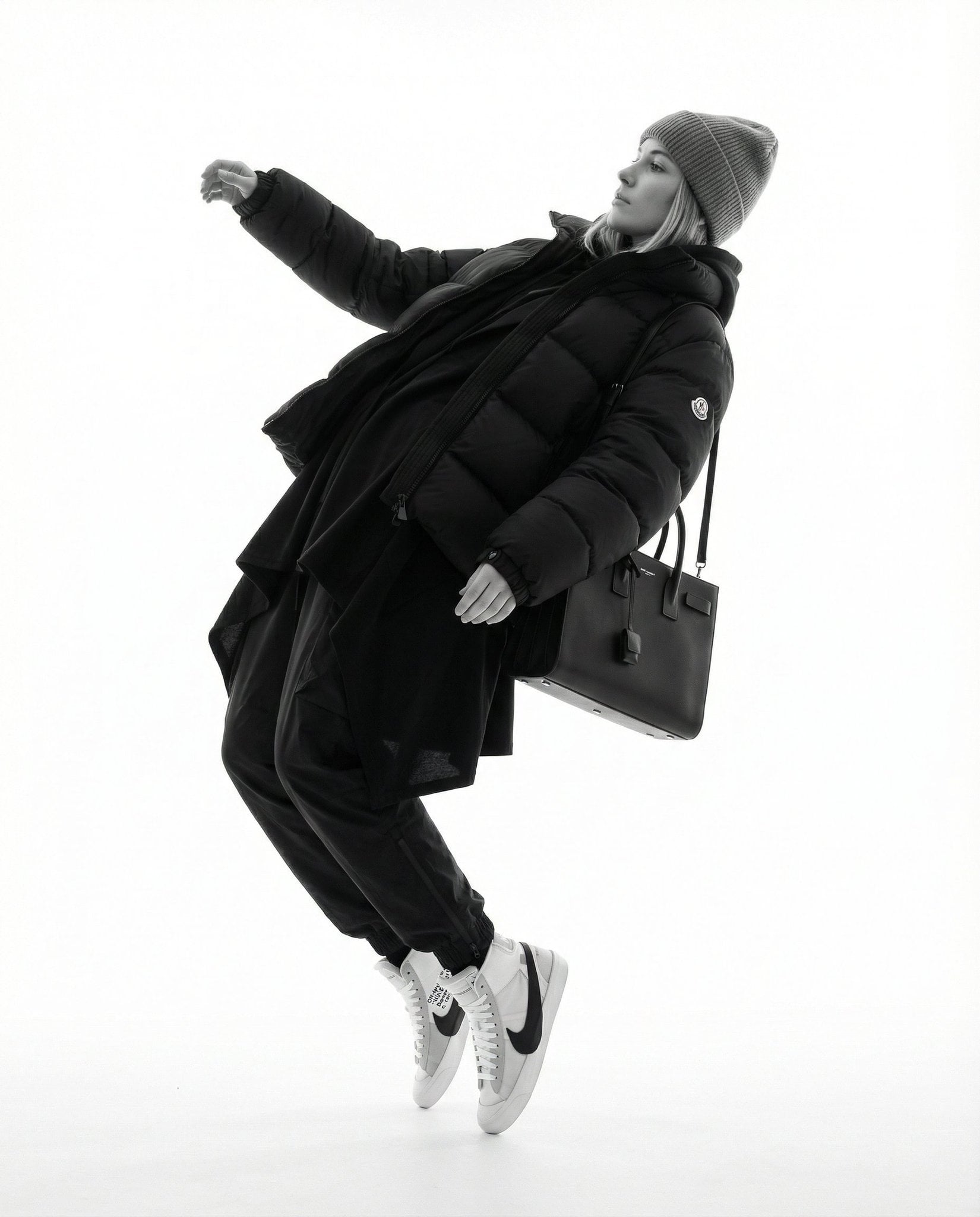 Hypebeast Fashion Editorial in Monochrome — image 2