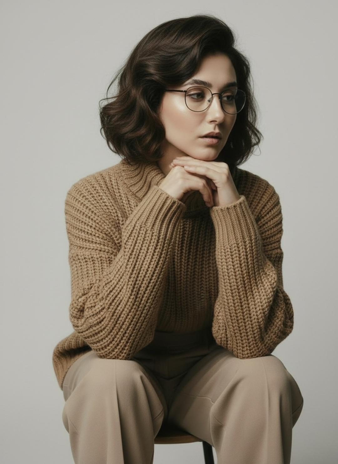 Minimalist Scandinavian Fashion Portrait Series — image 2