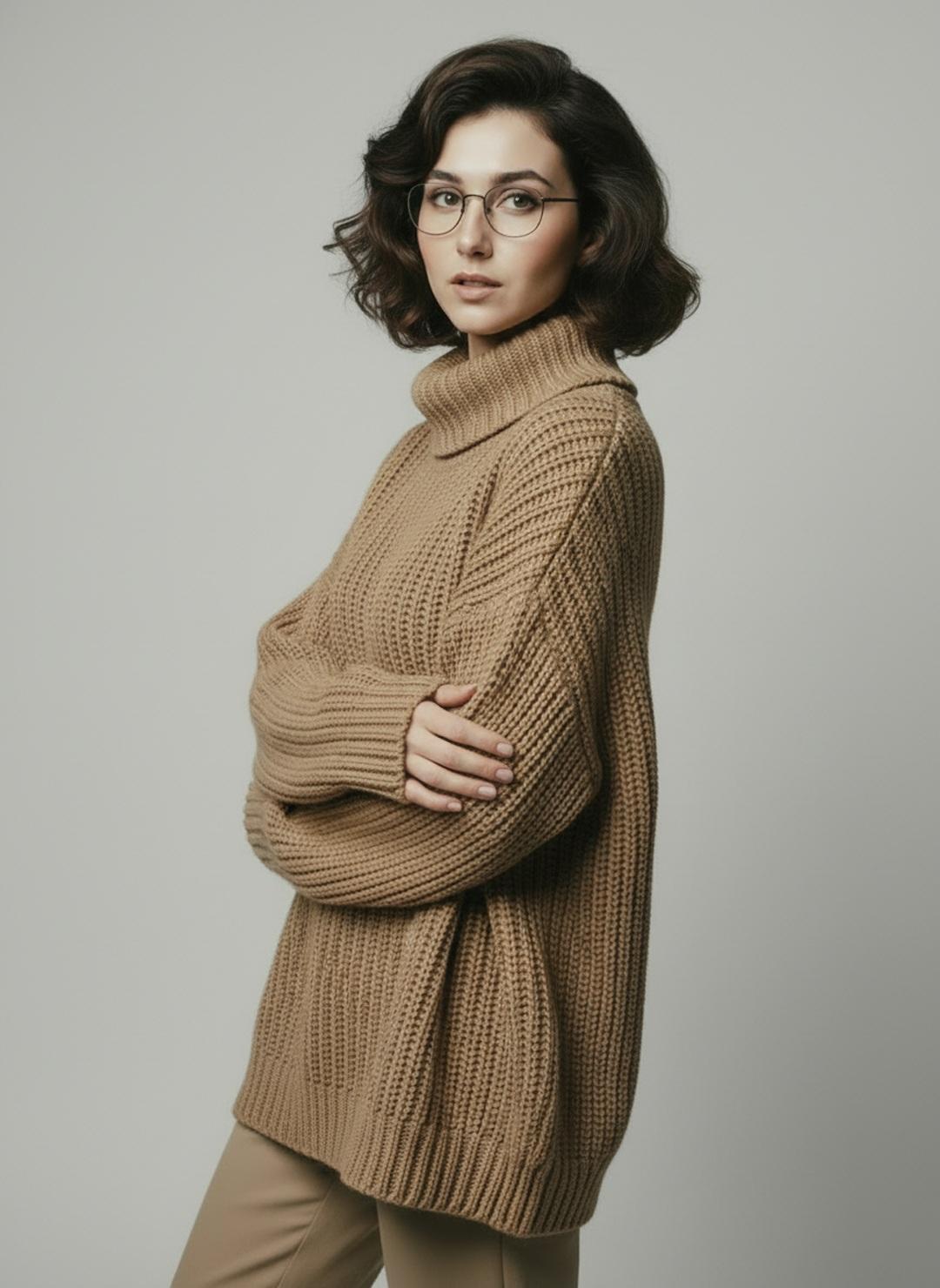 Minimalist Scandinavian Fashion Portrait Series — image 3