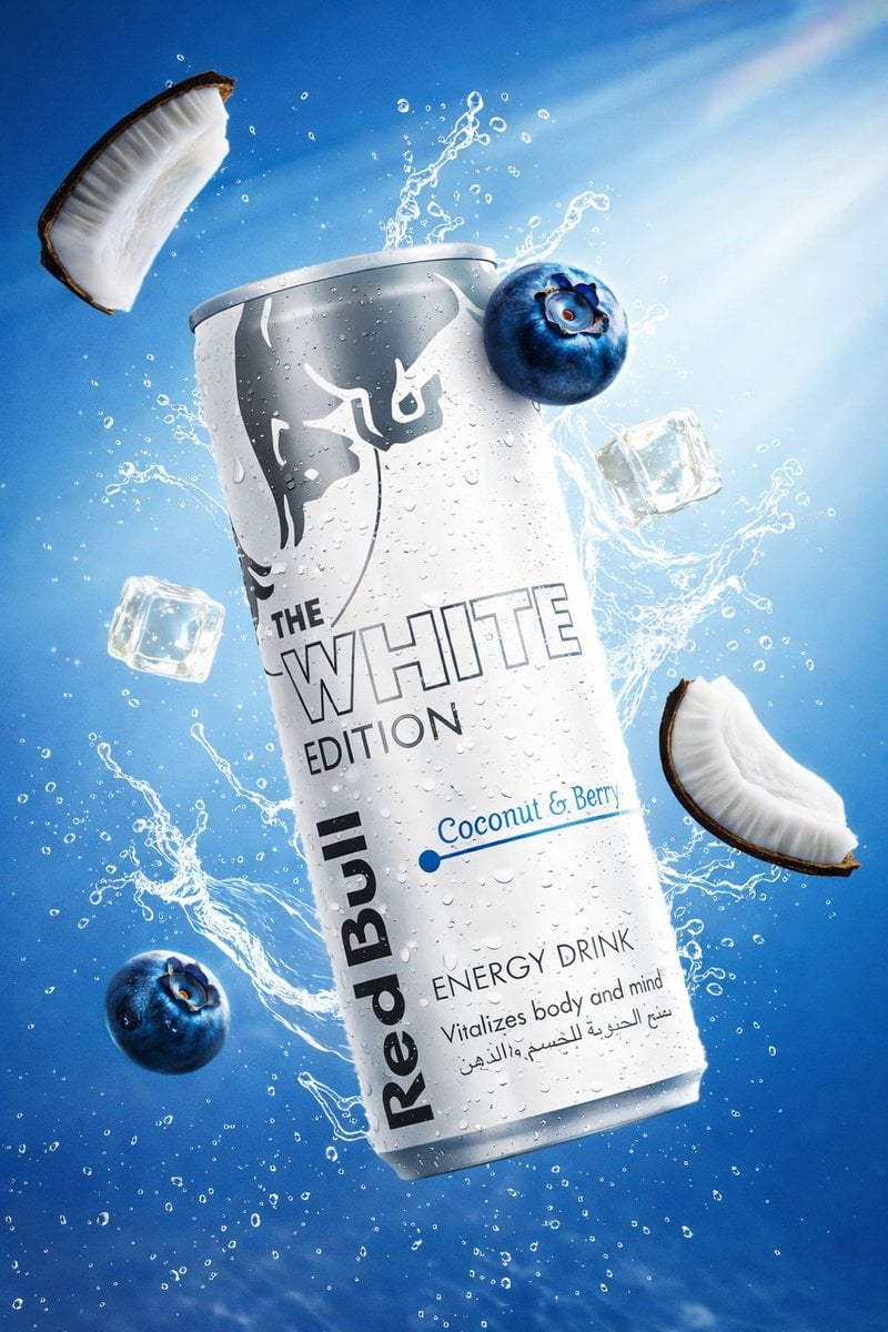 Purple Acai Energy Drink Splash Photography — image 3