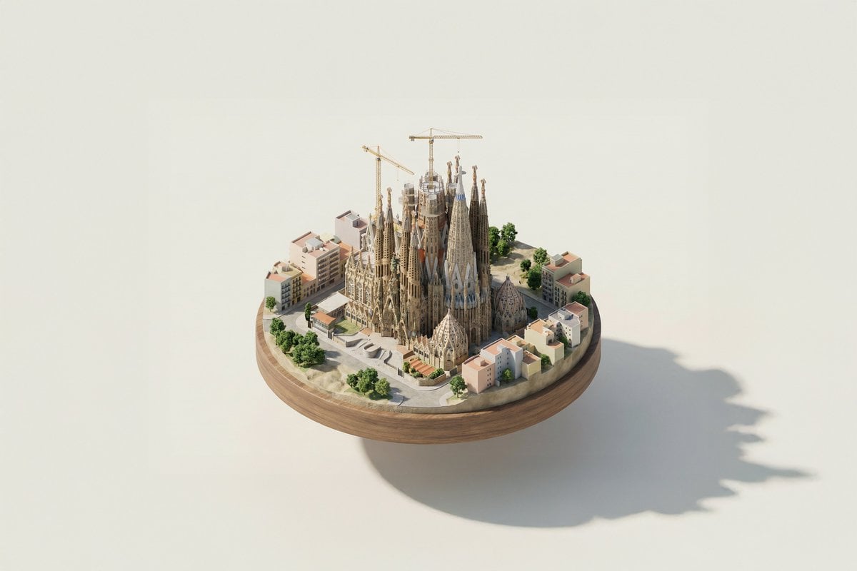 Isometric Architectural Diorama of Landmarks — image 2