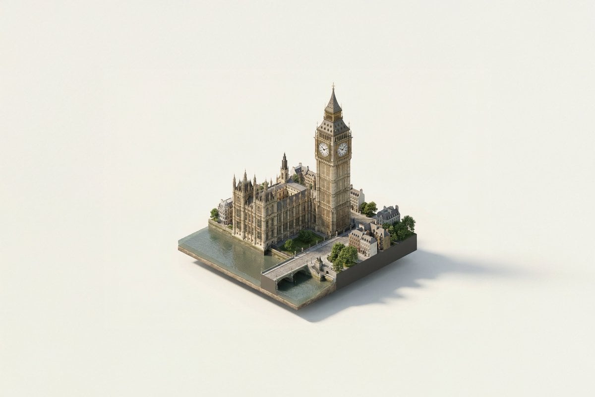 Isometric Architectural Diorama of Landmarks — image 4
