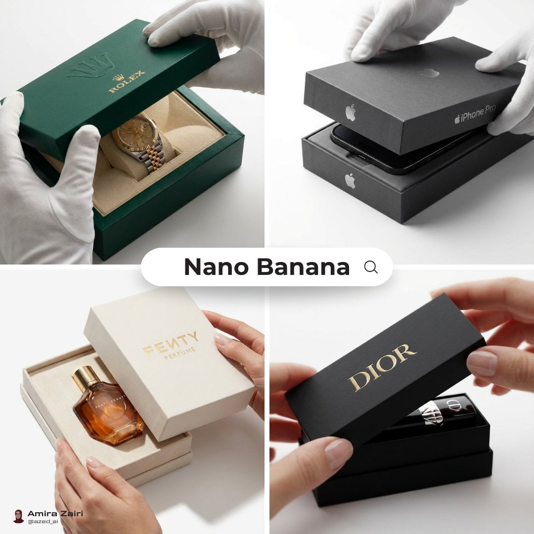 Luxury Product Packaging Reveal Unboxing Scene