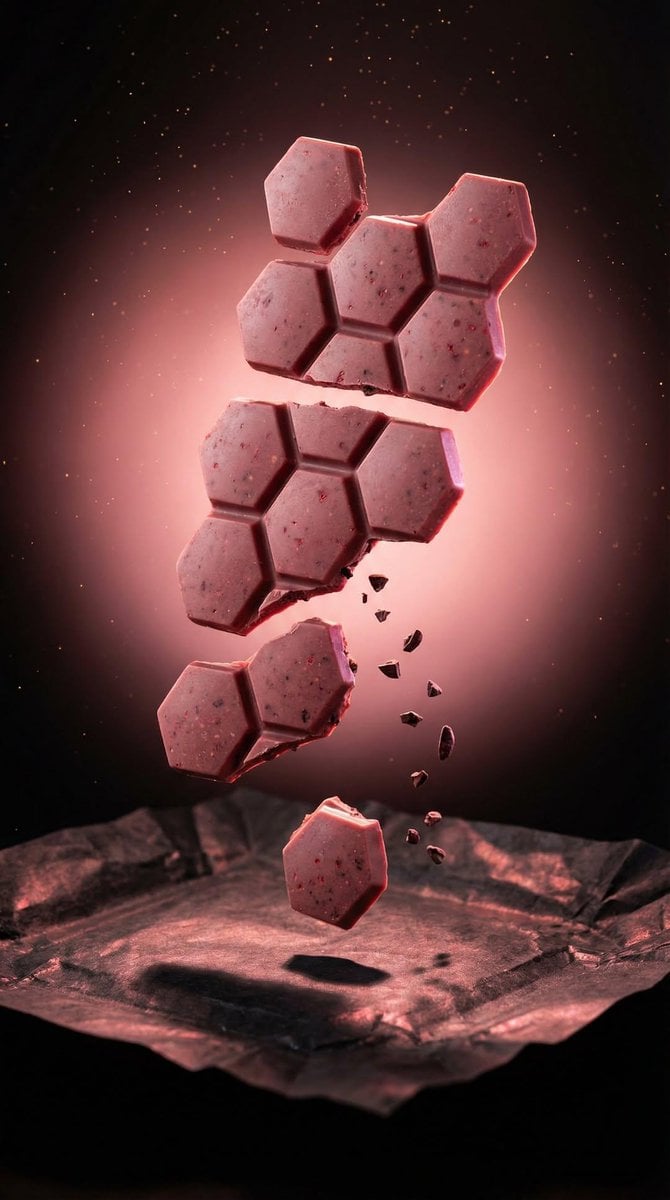 Artisanal Praline Tower and Ruby Chocolate — image 4