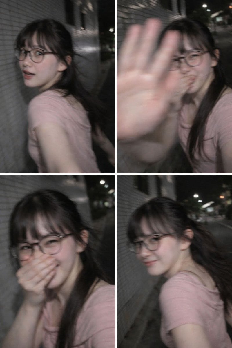 Candid Tokyo Night Street Shot