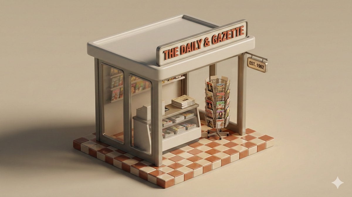 Minimal 3D Isometric Retail Diorama — image 4