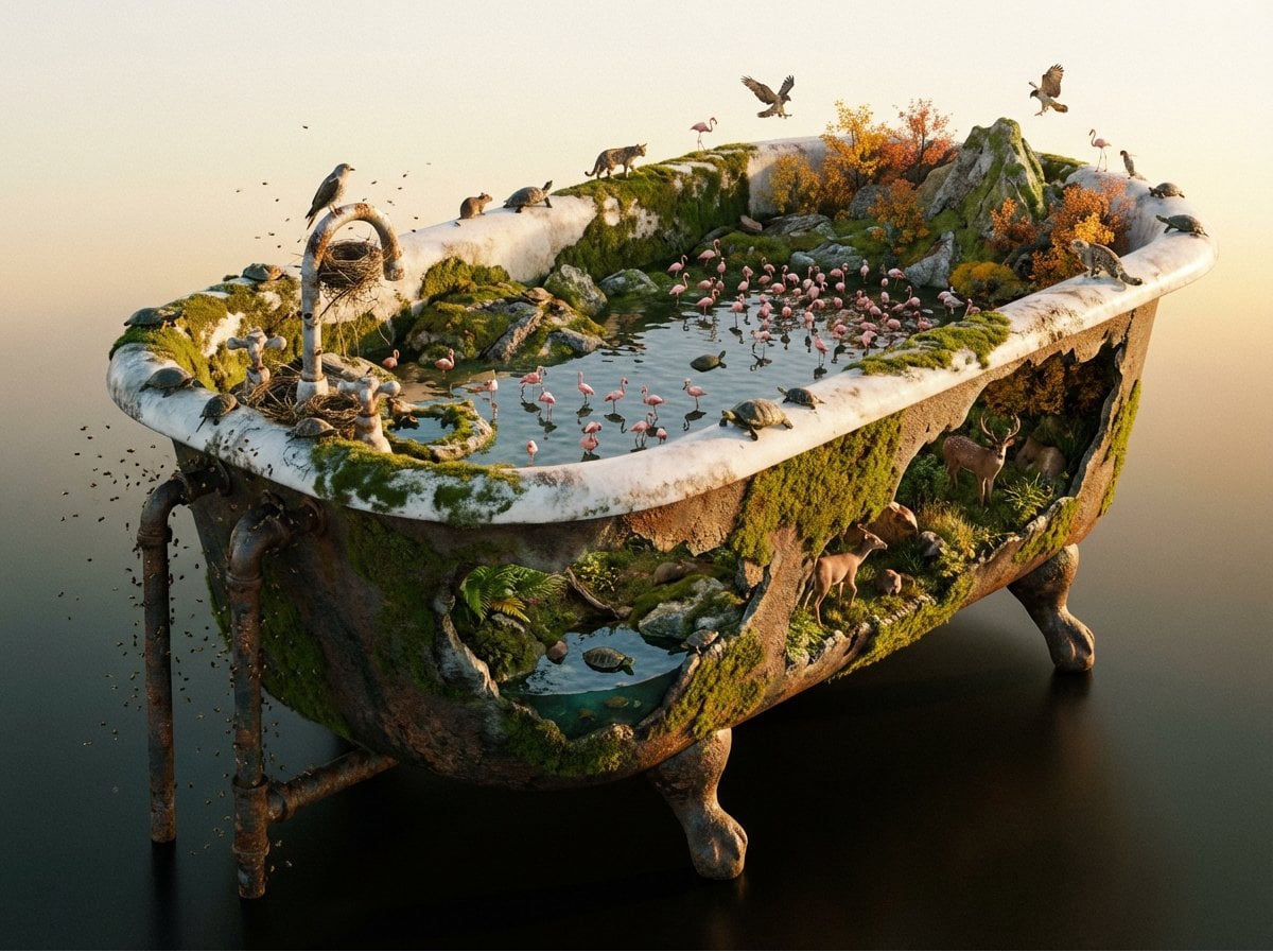 Colossal Object Becomes Natural Biome With Evolved Wildlife — image 3