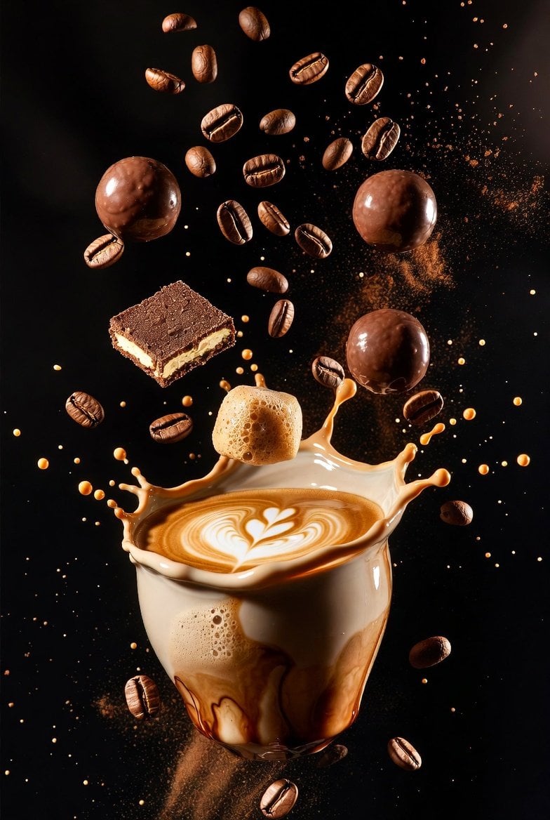 Cinematic Coffee & Chocolate Splash — image 2