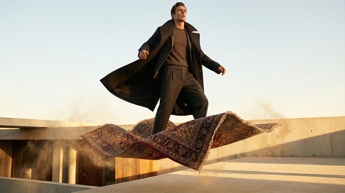 Fashion Model on Magic Carpet — image 3