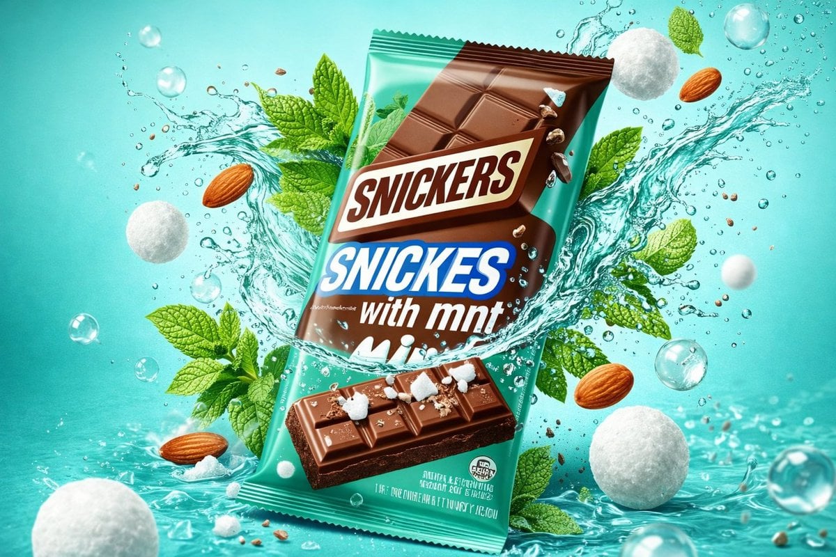 Hyperrealistic Mint Chocolate Bar CGI — image 4