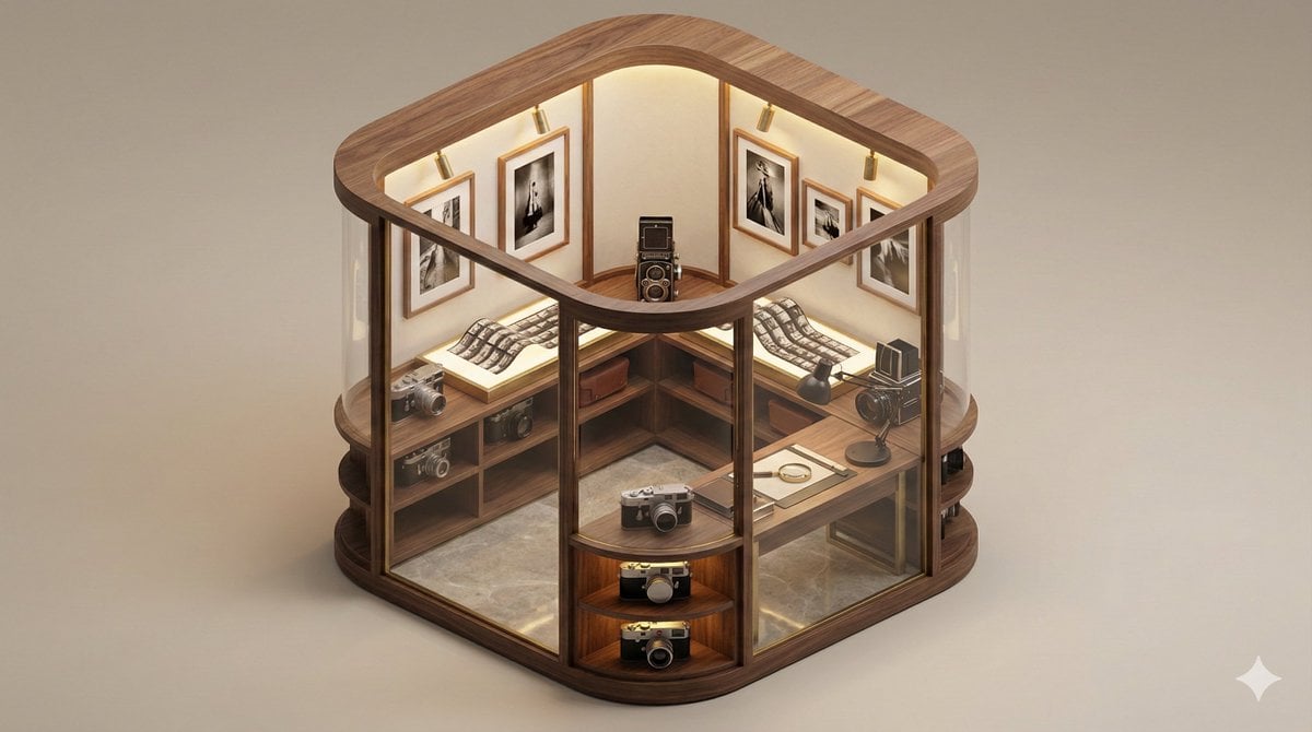 3D Isometric Diorama of an Exhibition — image 4