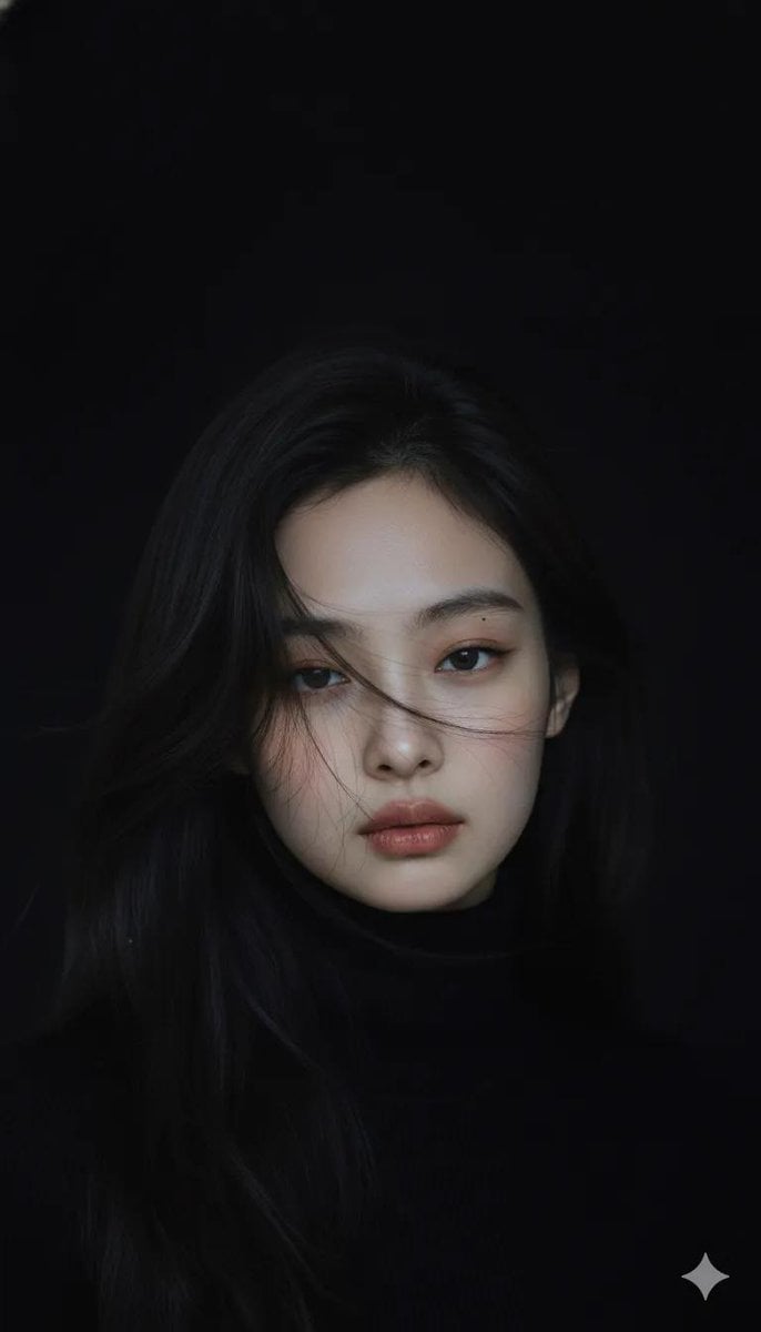 Moody Cinematic Portrait of a Confident Young Woman — image 3