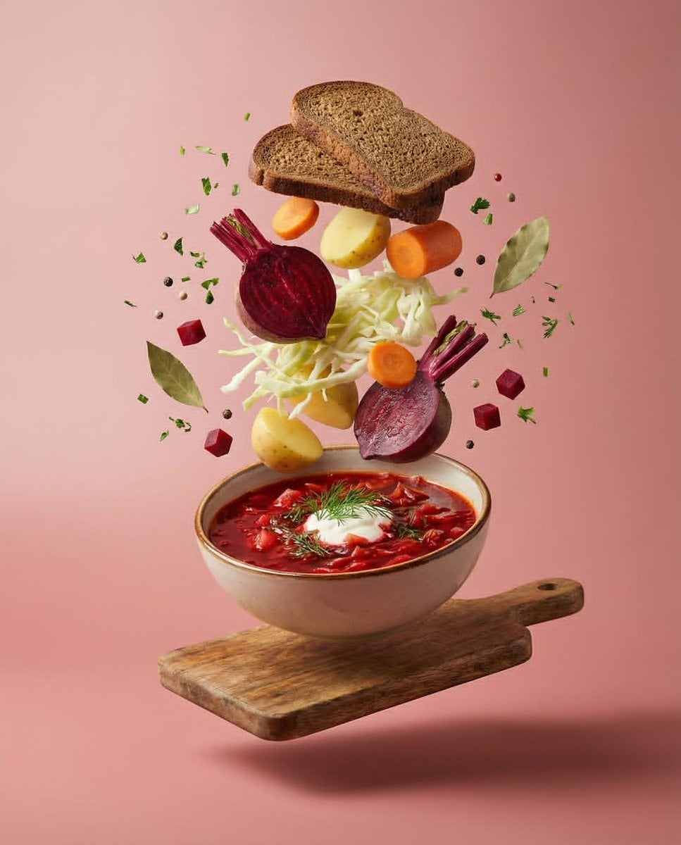 Deconstructed Dishes in High-Speed Levitation Food Photography — image 2