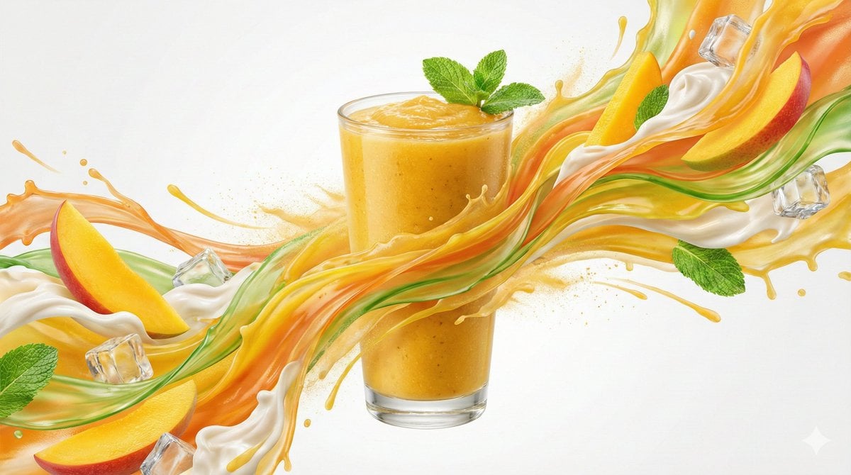 Dynamic Food Flavor Wave Composition — image 2