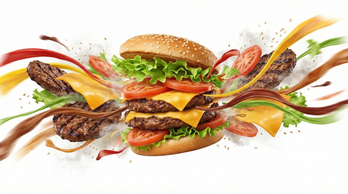 Dynamic Food Flavor Wave Composition — image 4