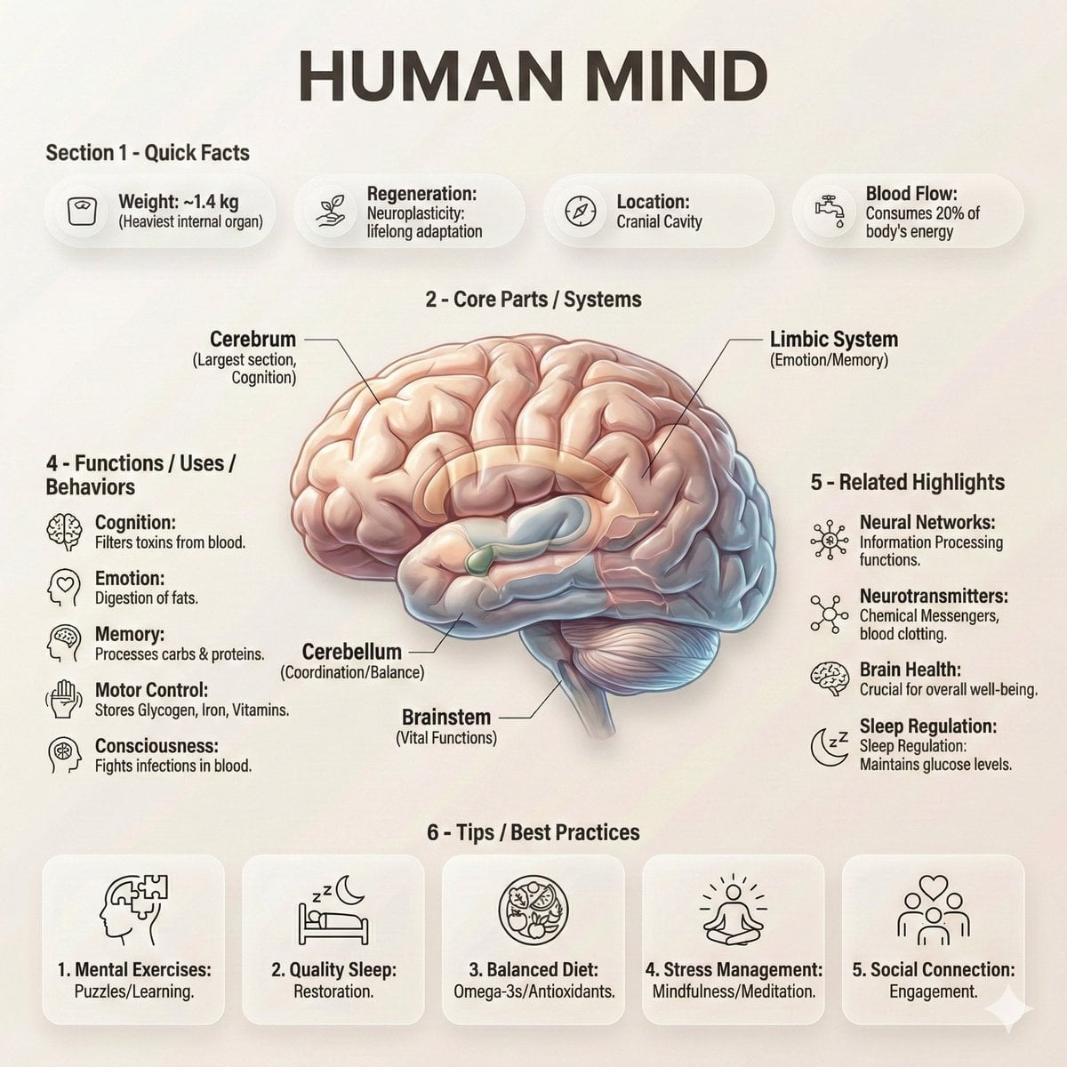 Modern Human Liver Infographic Poster — image 2