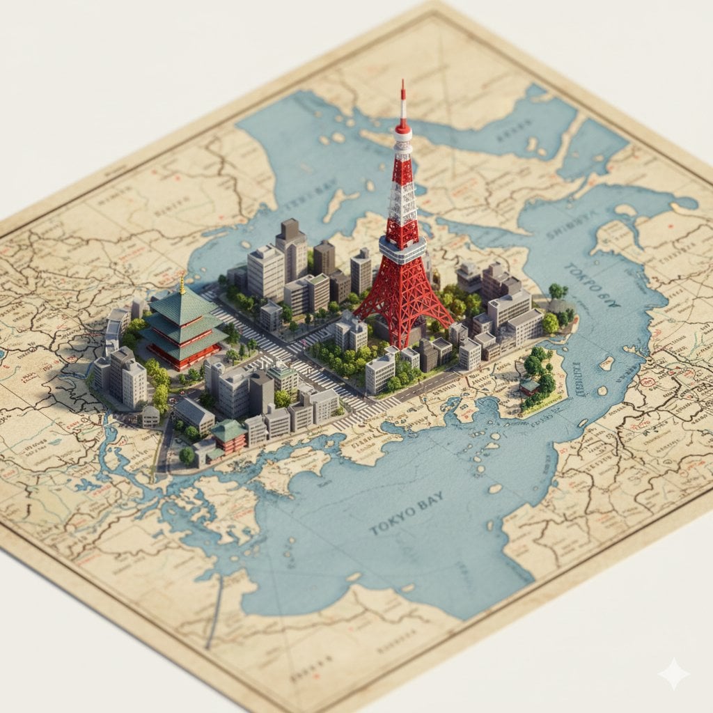 Miniature Diorama Map of a Location — image 2