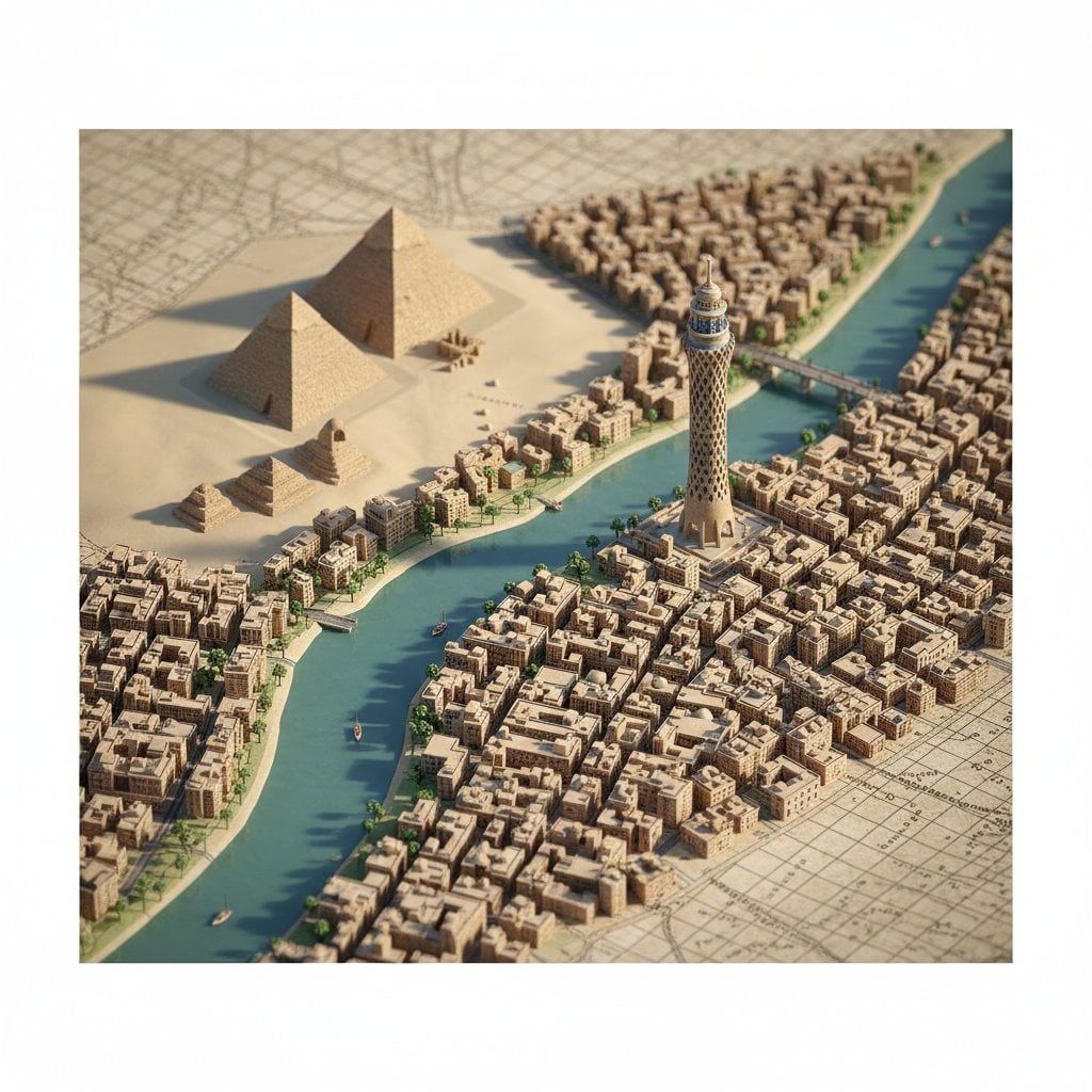 Miniature Diorama Map of a Location — image 4