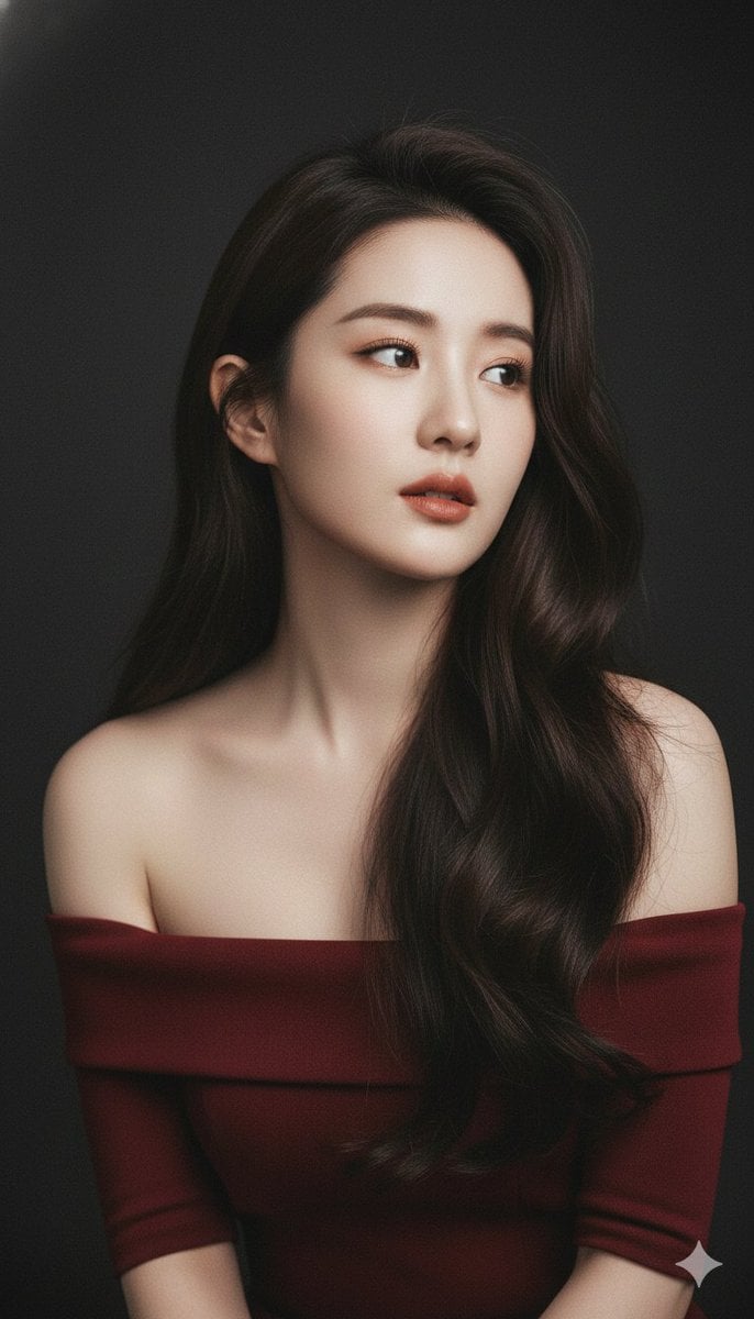 Cinematic Portrait of Elegant Young Woman — image 2