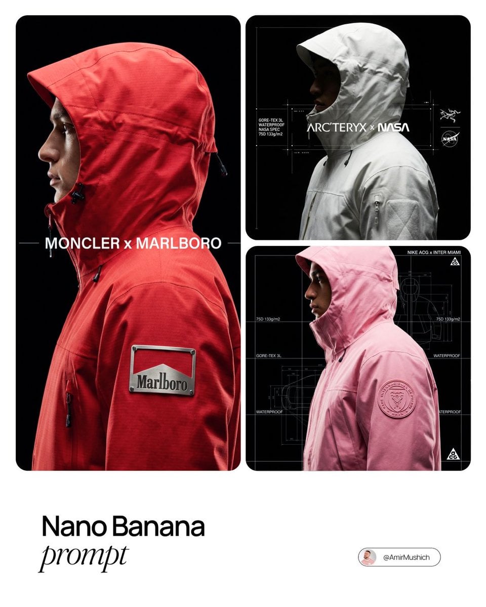Technical Outerwear Collaboration Campaign
