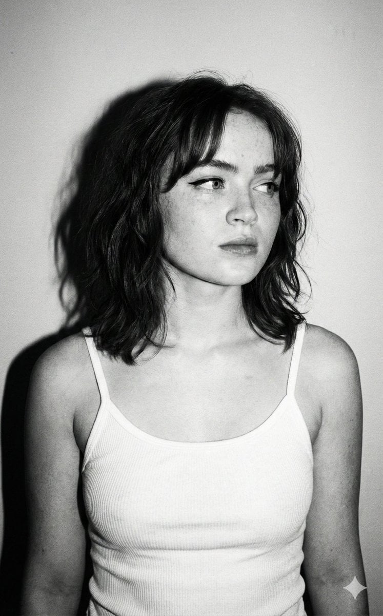 Georgina Rodríguez 90s Grunge Style Portrait — image 3
