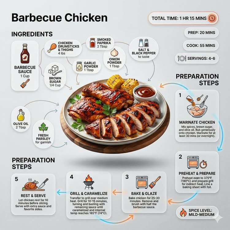 Modern Recipe Infographic Template — image 3