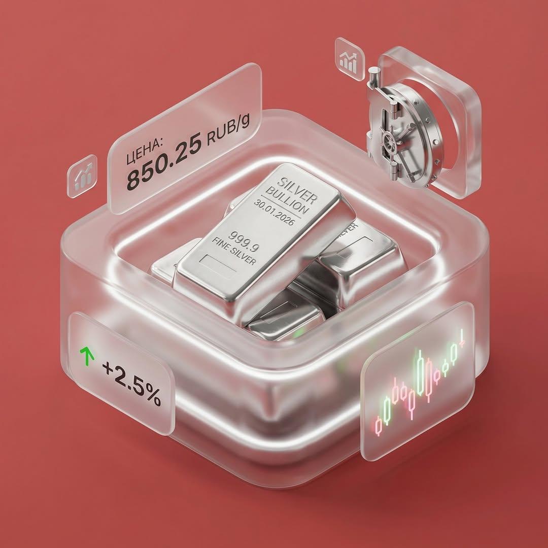 Isometric Gold Bars in Glassmorphism Style — image 2