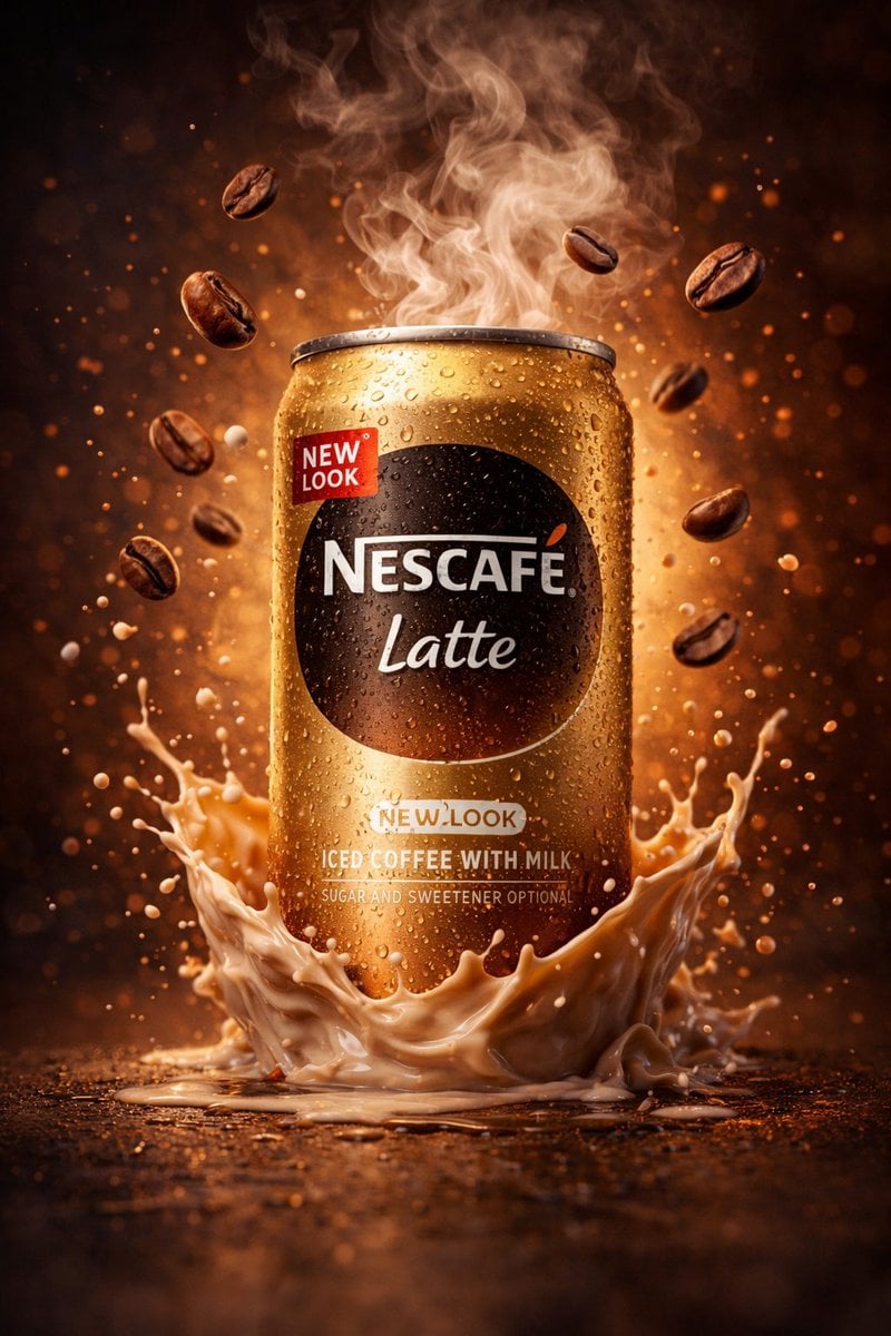 Dynamic Protein Drink Splash Photography — image 4