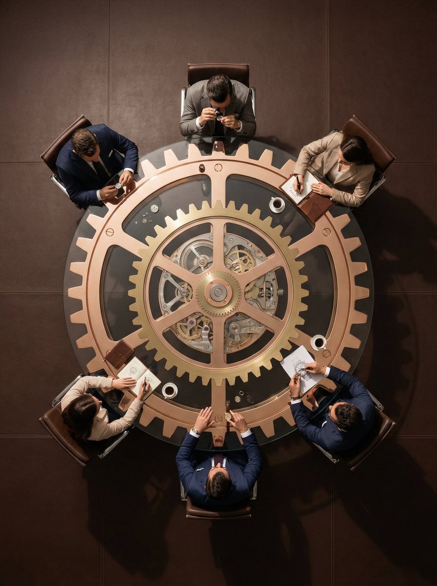 Unique Conference Table Shaped for Meetings — image 4
