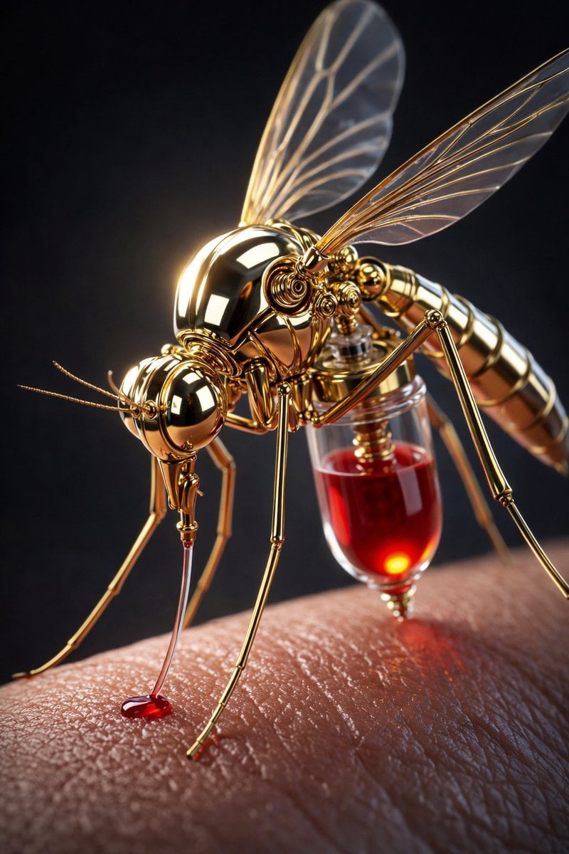 Intricate Mechanical and Gemstone Fly Macros — image 2