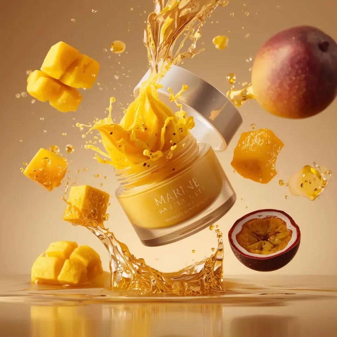 Exploding Mango Passionfruit Body Scrub Jar — image 3