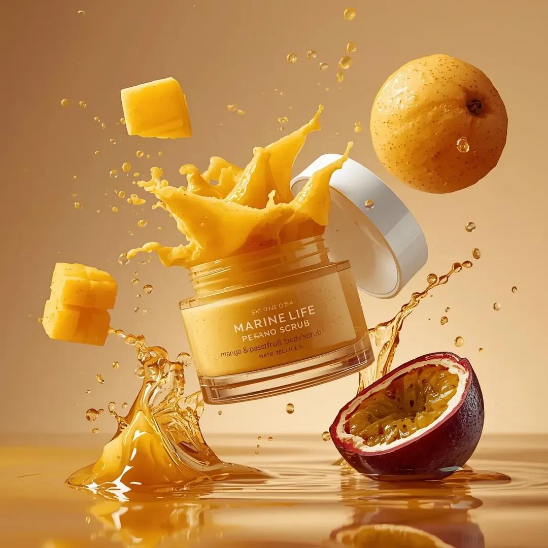 Exploding Mango Passionfruit Body Scrub Jar — image 4
