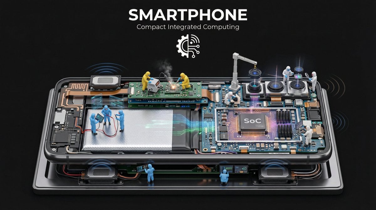 Isometric 3D Machine Cutaway Diorama with Technicians — image 2