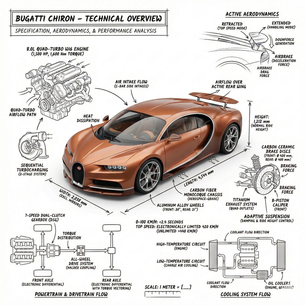 Mustang GTD Infographic with Technical Annotations — image 2