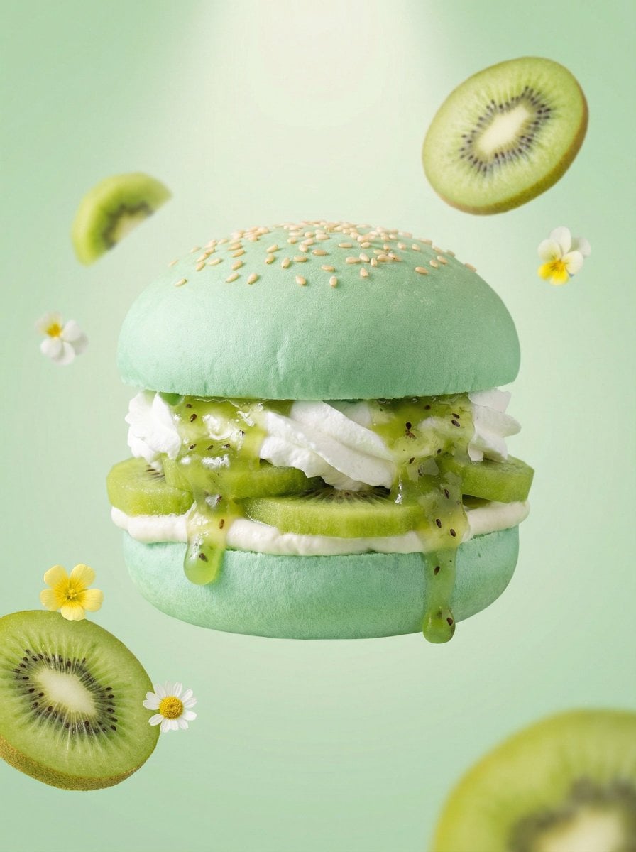 Hyperrealistic Fruit Dessert Burger — image 2