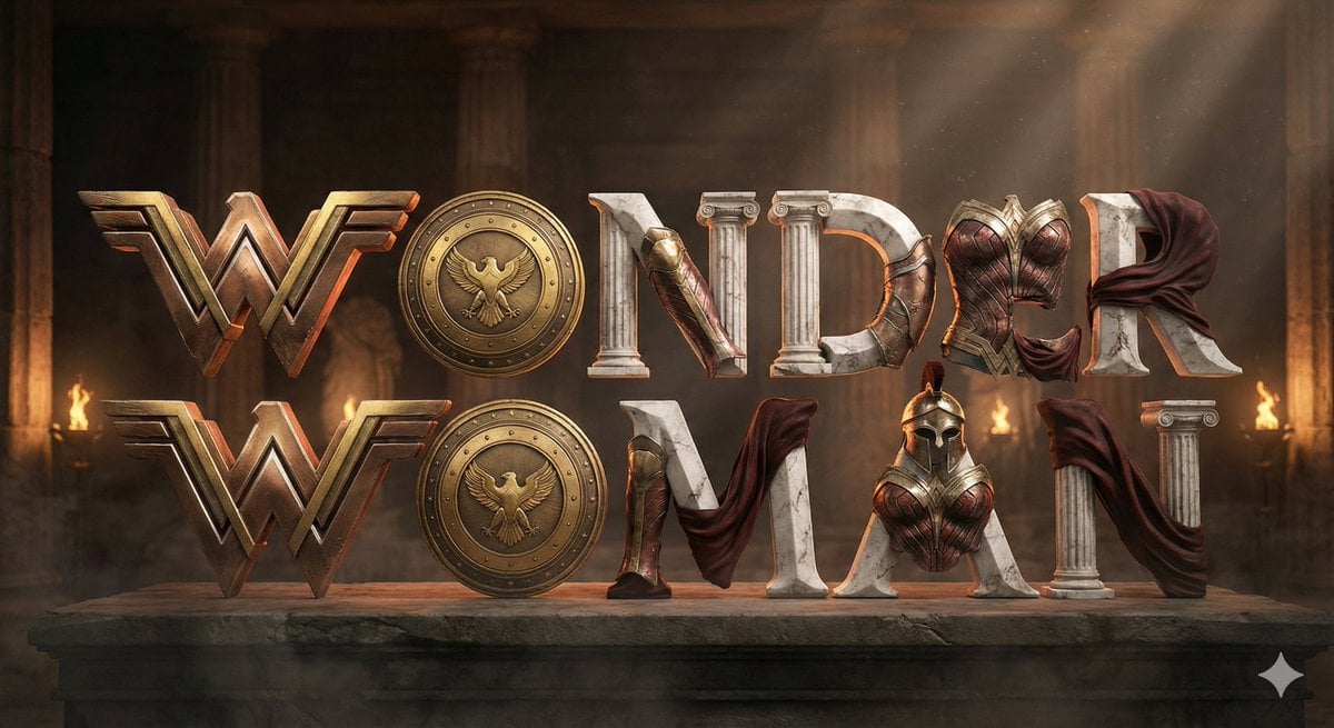 Character-Inspired 3D Typographic Composition — image 4