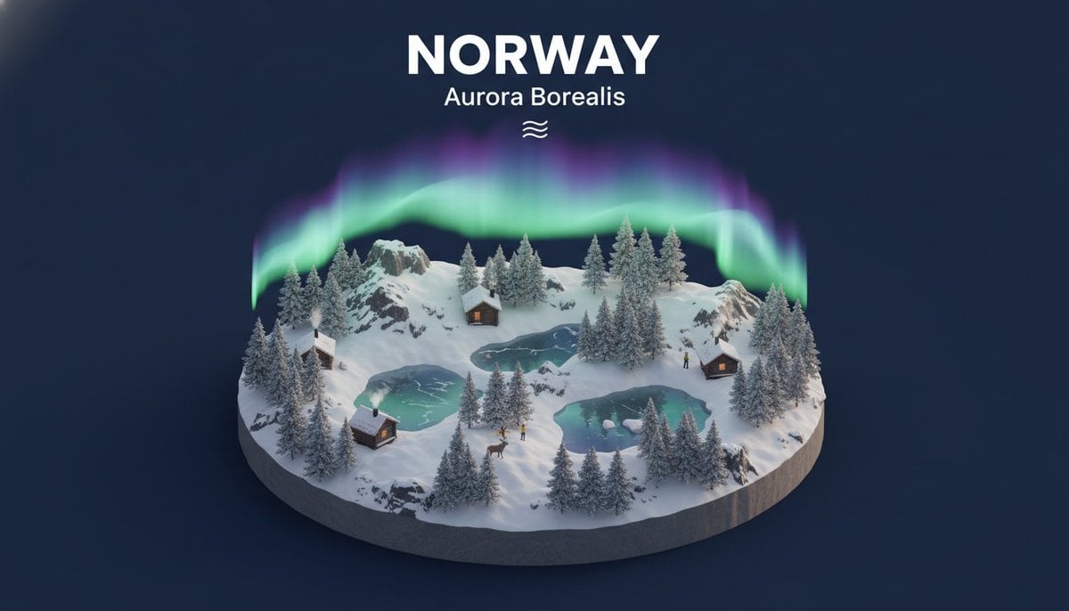Isometric Diorama of Natural Wonder in Country — image 2