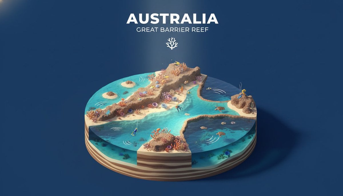 Isometric Diorama of Natural Wonder in Country — image 3
