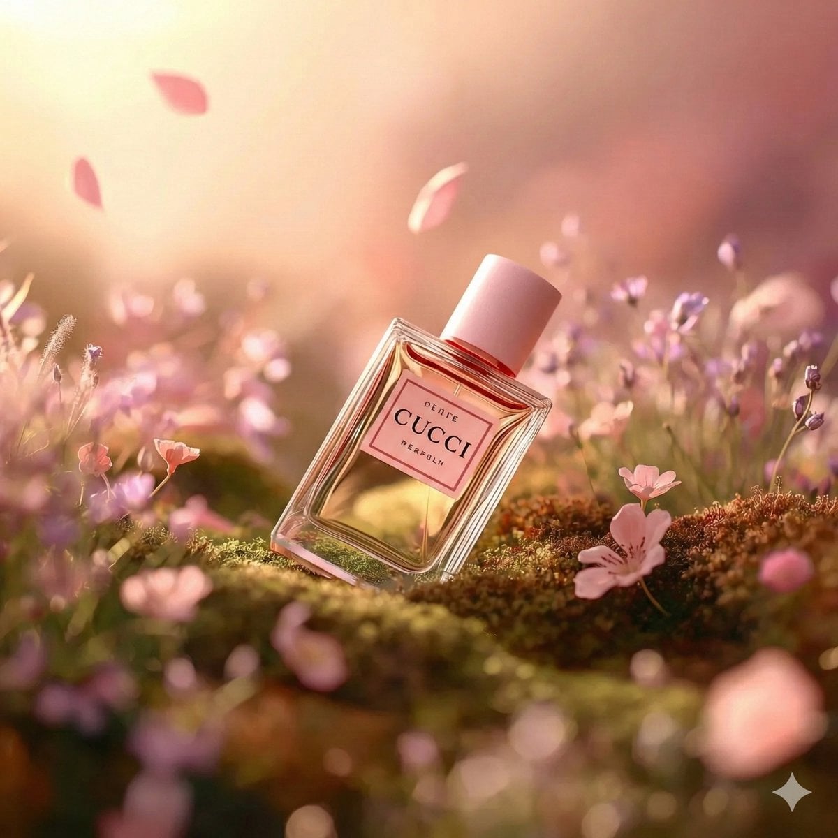Luxury Perfume Bottle in Fantasy Meadow — image 2