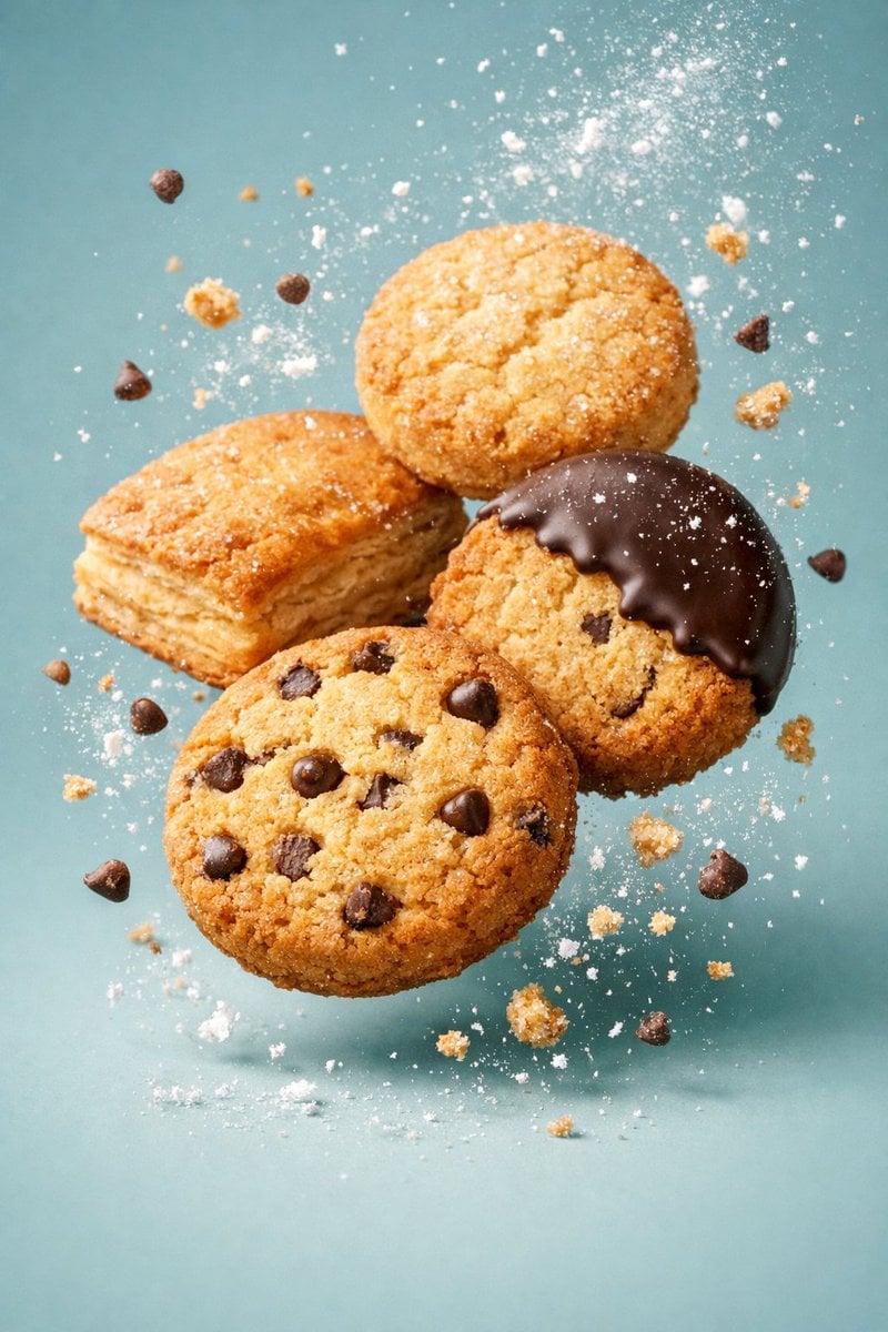 Premium Biscuits with Floating Ingredients — image 3