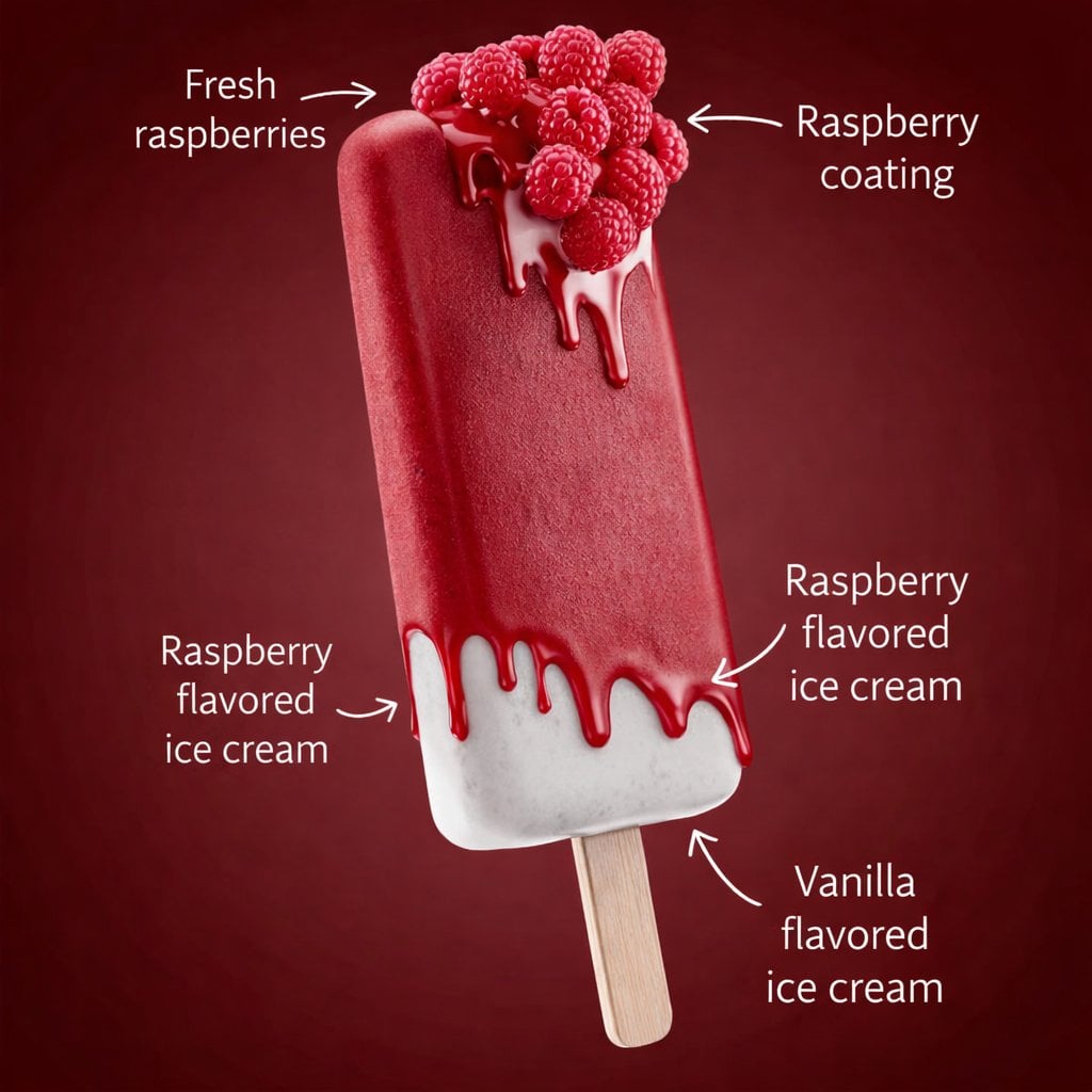 Photorealistic Ice Cream Bar Commercial Render — image 3