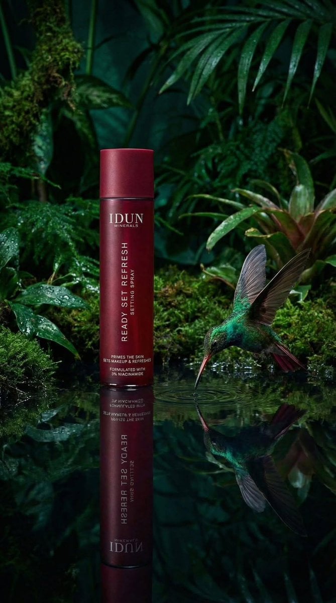 IDUN MINERALS Cosmetic Spray with Hummingbird — image 2