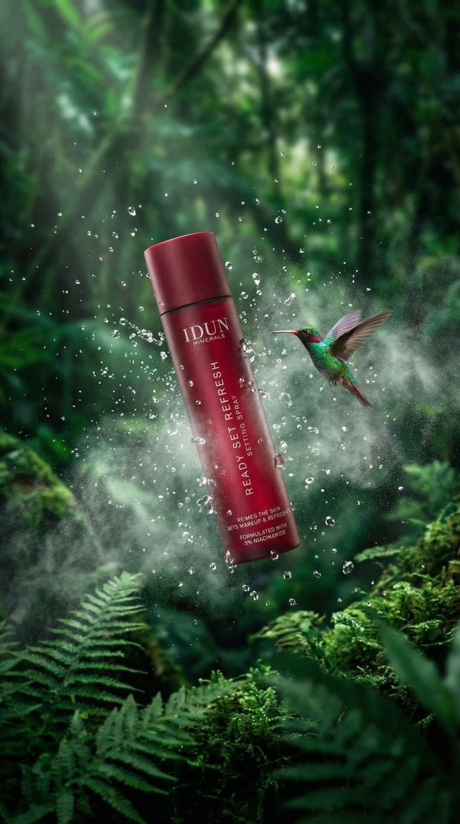 IDUN MINERALS Cosmetic Spray with Hummingbird — image 3